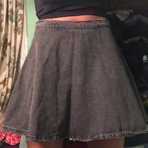 American Apparel Denim Skirt